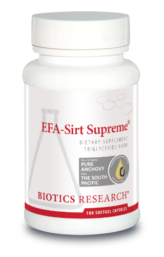 Biotics Research Efa-Sirt Supreme 180 Capsules 2 Pack