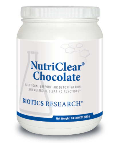 Biotics Research NutriClear Chocolate 24 oz 2 Pack - VitaHeals.com