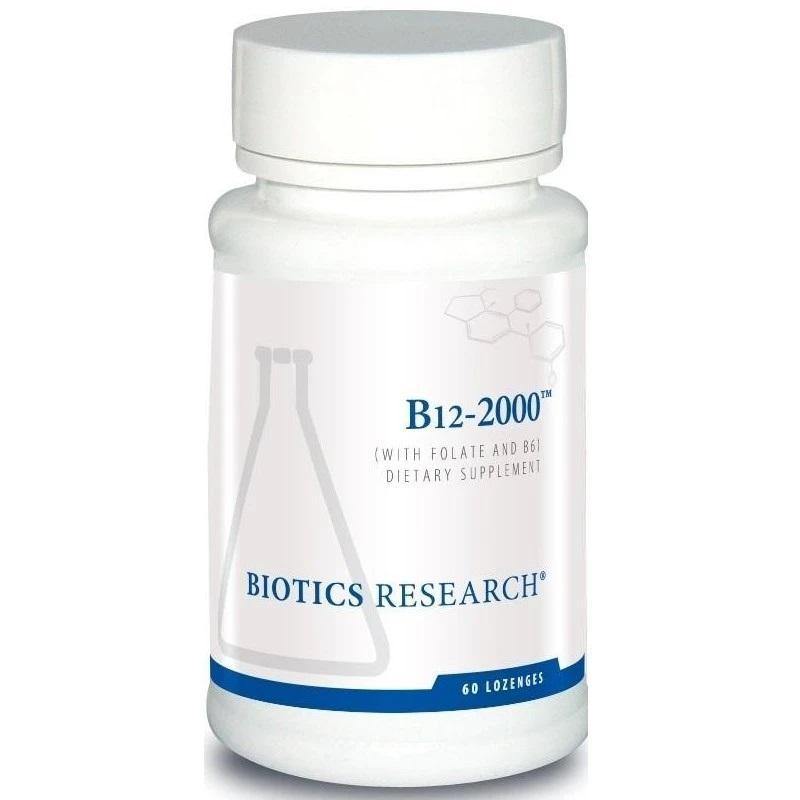 Biotics Research B12-2000 60 Lozenges  3 Pack - VitaHeals.com