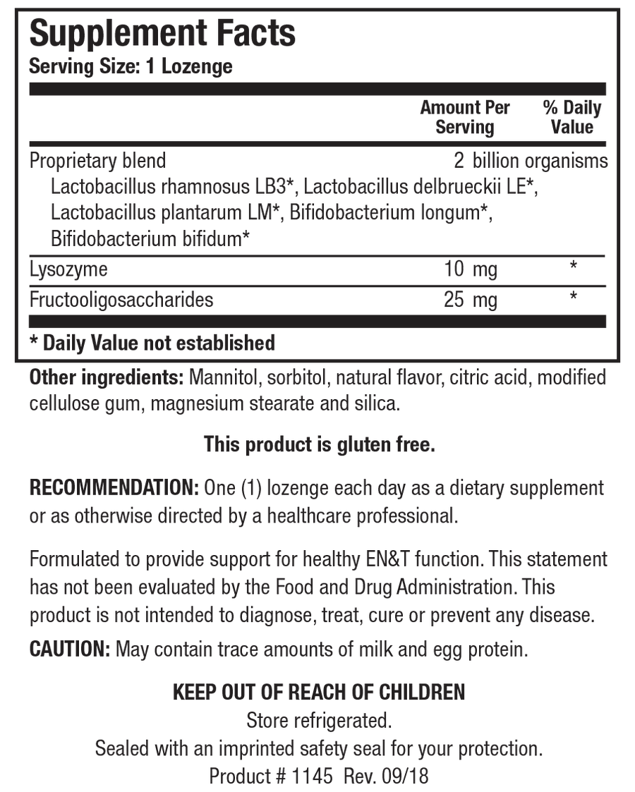 Biotics Research Children’s ENT-Pro 60 L - VitaHeals.com