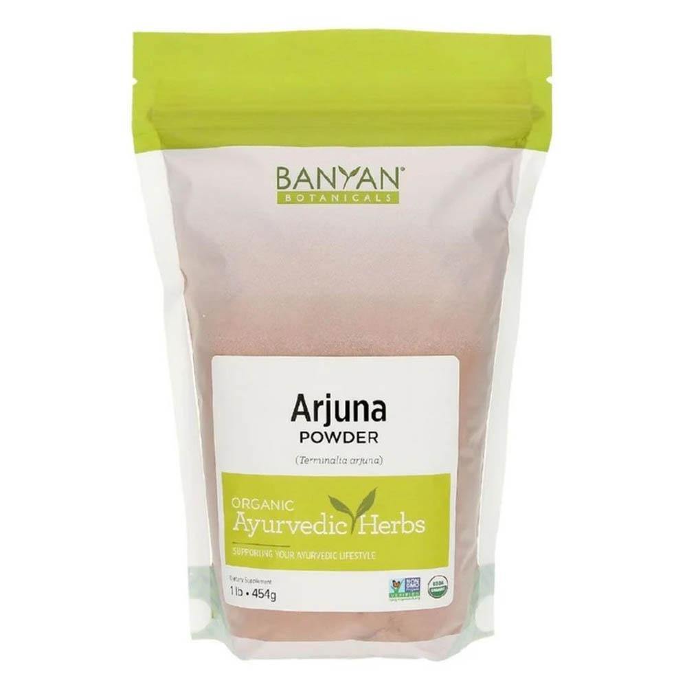 Banyan Botanicals Arjuna Bark Powder, Organic 1 Lb 2 Pack - VitaHeals.com