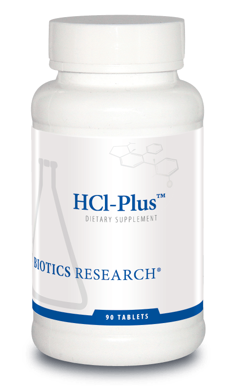 Biotics Research Hcl-Plus 90 Tablets - VitaHeals.com