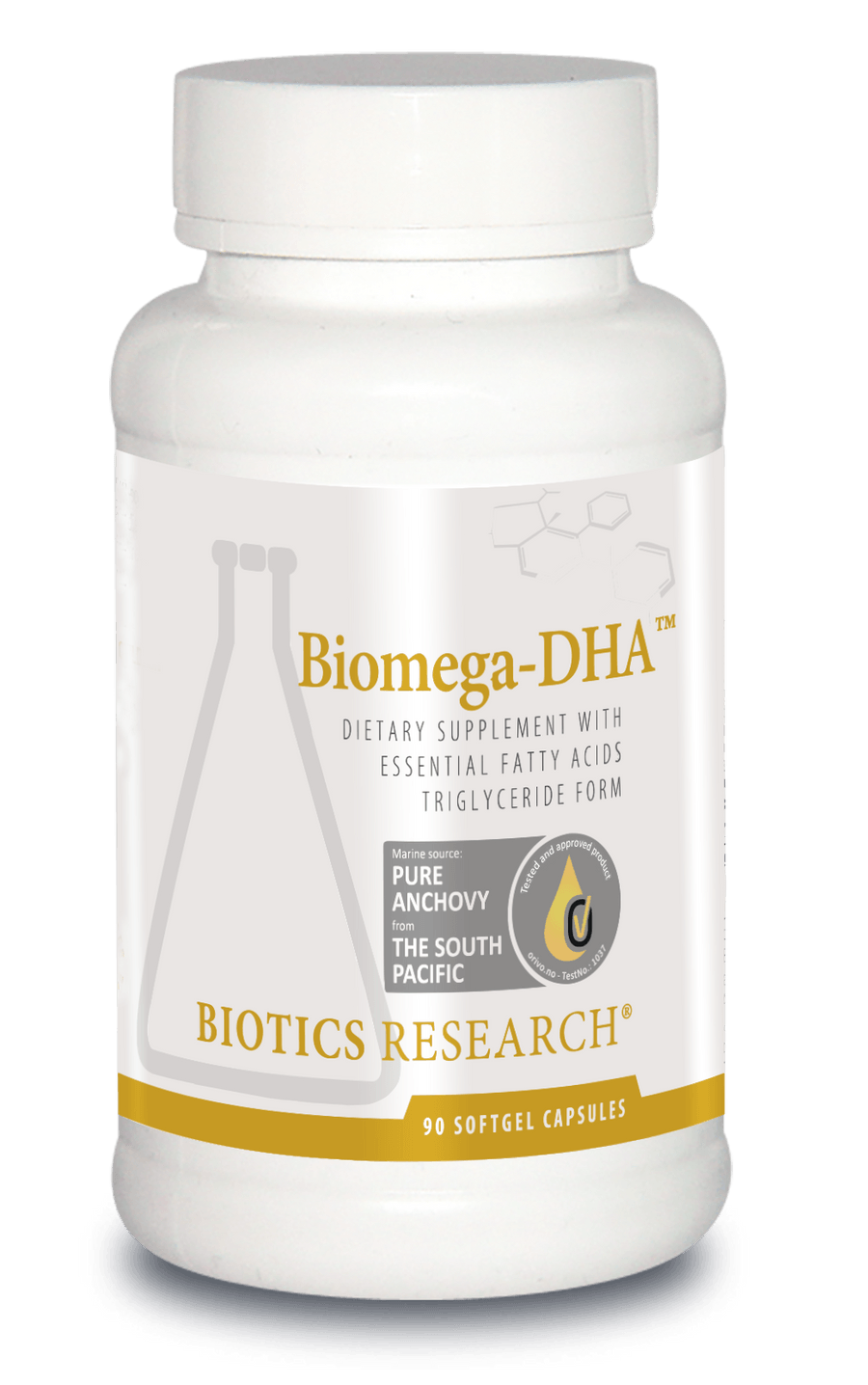 Biotics Research Biomega-DHA 90 Capsules