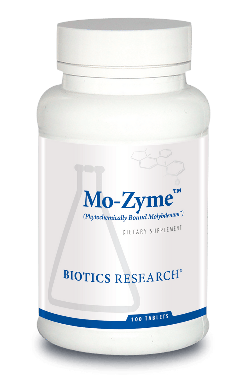 Biotics Research Mo-Zyme (Molybdenum) 100 Tabs - VitaHeals.com