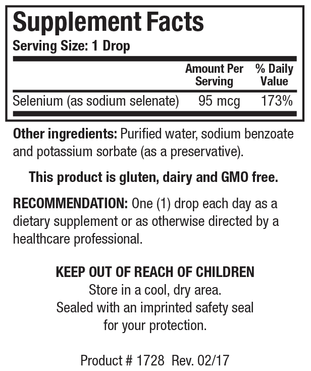 Aqueous Selenium 0.5 oz Biotics Research - VitaHeals.com