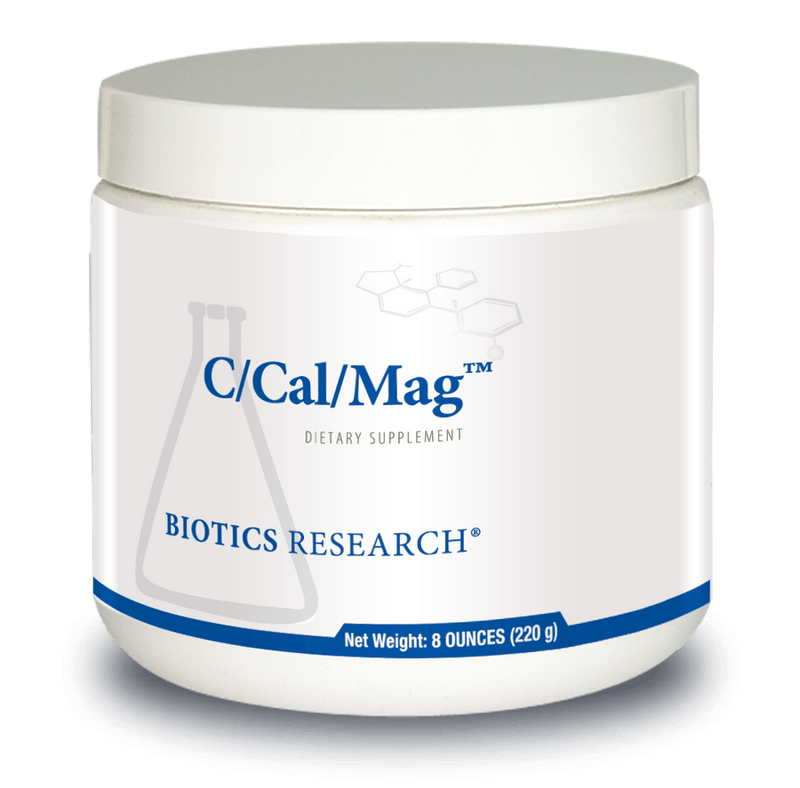 Biotics Research C/Cal/Mag Powder 8 oz. - VitaHeals.com