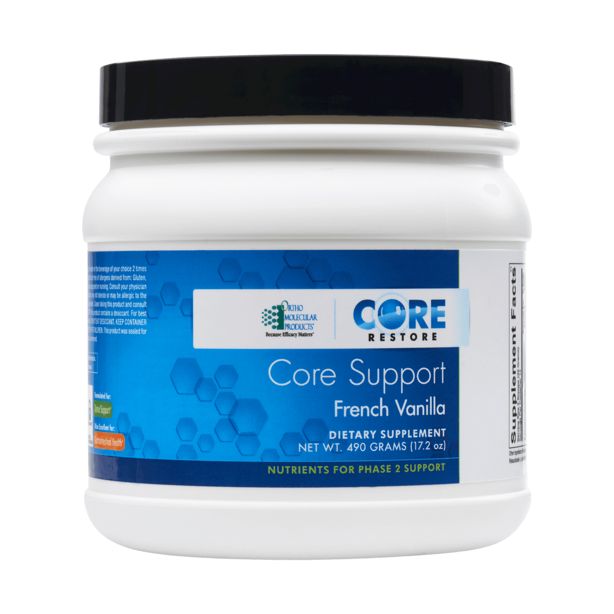 Ortho Molecular Core Support Vanilla 14 Servings 2 Pack - VitaHeals.com