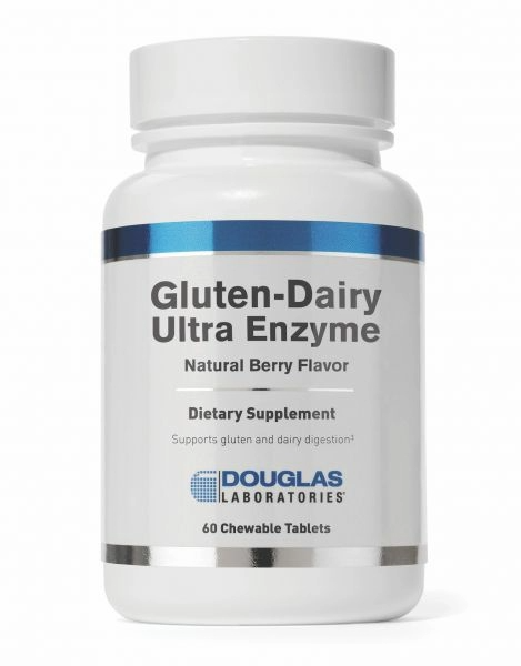 Gluten-Dairy Ultra Enzyme 60 Chew Tabs