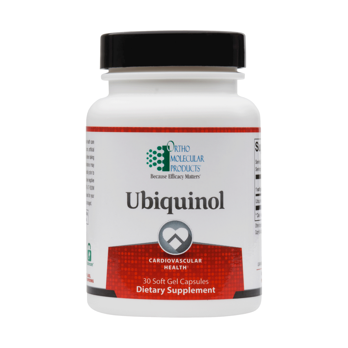 Ortho Molecular Ubiquinol 30 Softgels - VitaHeals.com