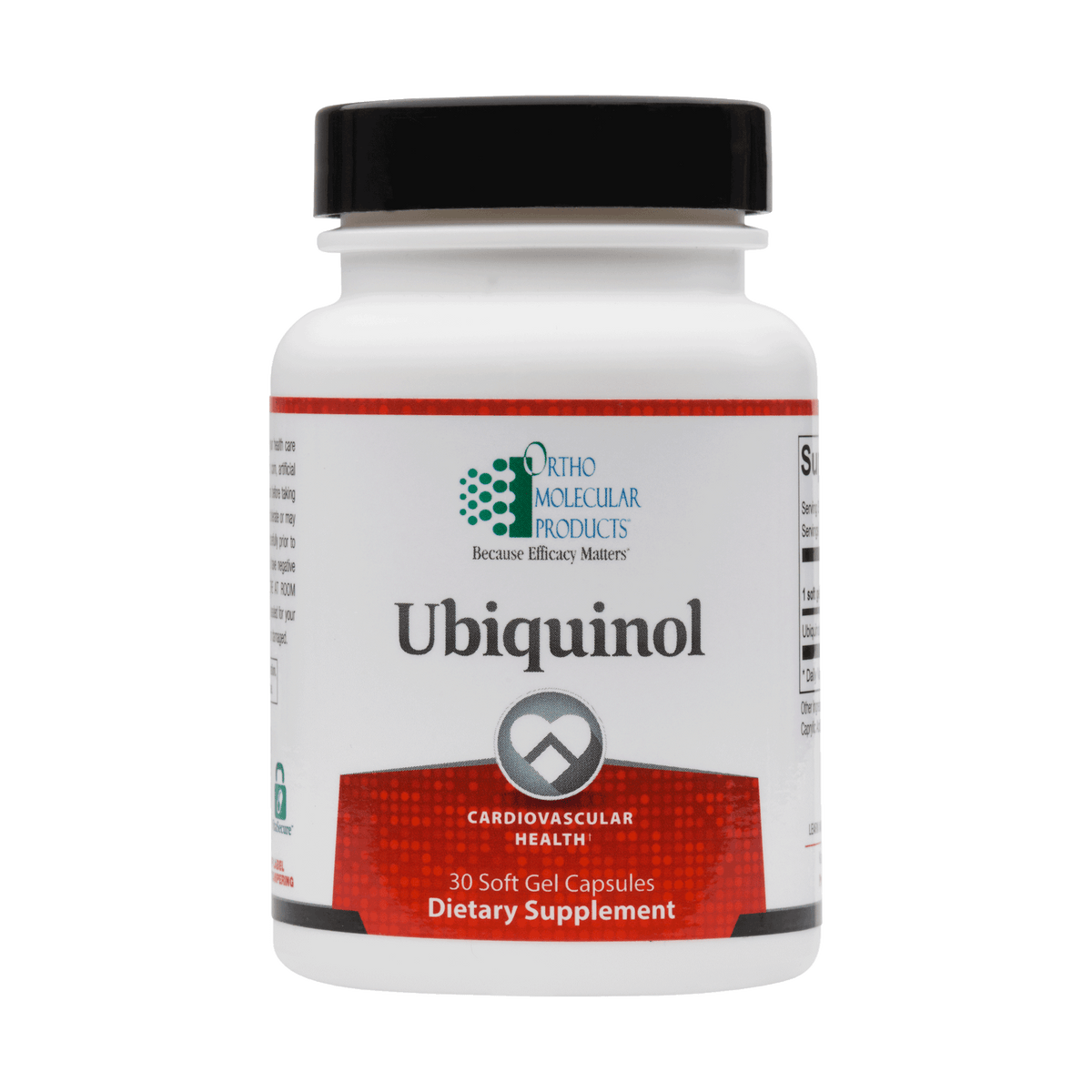 Ortho Molecular Ubiquinol 30 Softgels 2 Pack - VitaHeals.com