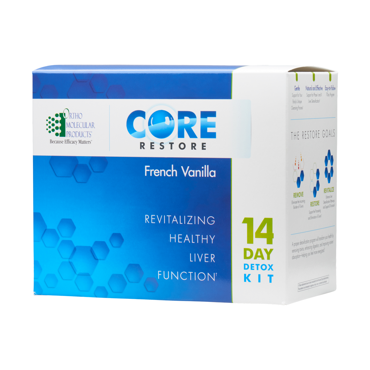 Ortho Molecular Core Restore Vanilla 14 Day 1 Kit - VitaHeals.com