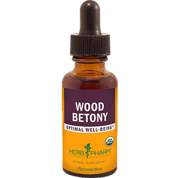 Herb Pharm Wood Betony 1 Oz 3 Pack - VitaHeals.com