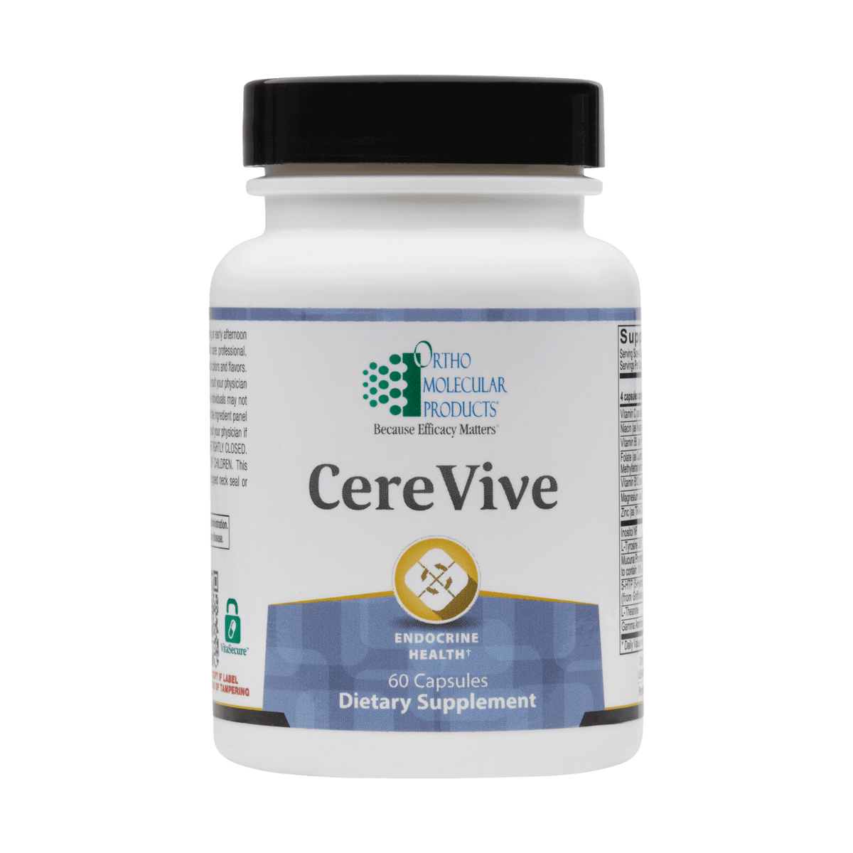 Ortho Molecular Cerevive 60 Caps 2 Pack - VitaHeals.com