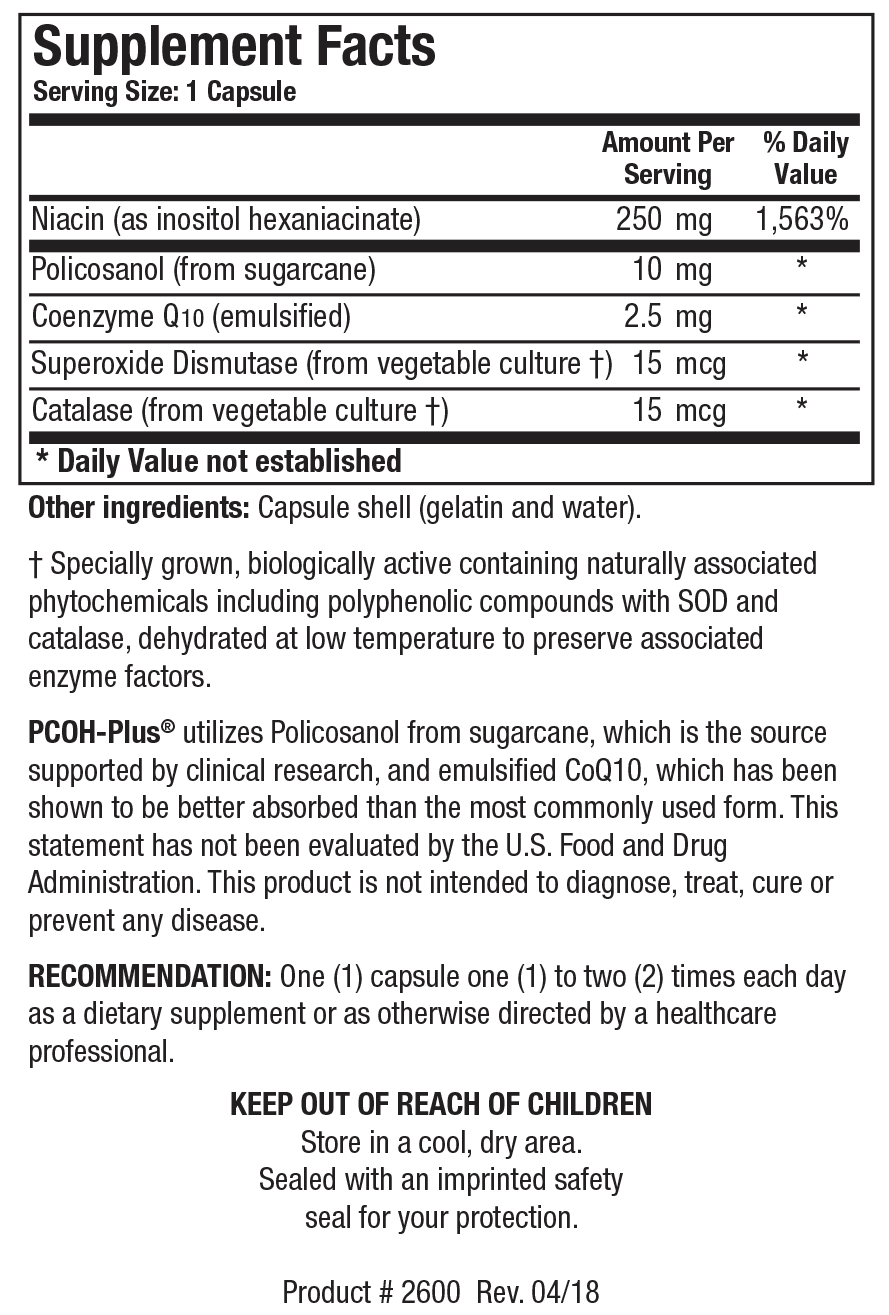 Biotics Research Pcoh-Plus 60 Count 2 Pack - VitaHeals.com