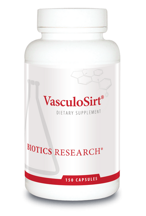 Biotics Research VasculoSirt 150 Capsules - VitaHeals.com