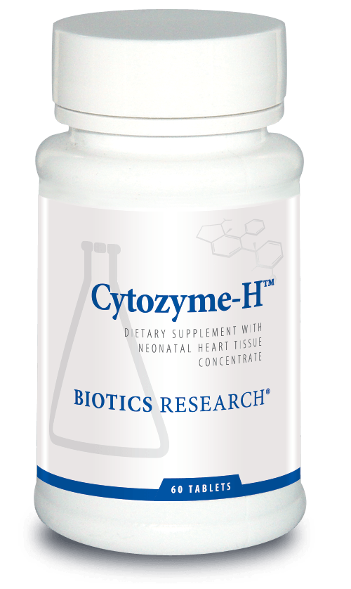 Biotics Research Cytozyme-H (Heart) 60 Tablets - VitaHeals.com