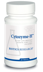 Biotics Research Cytozyme-H (Heart) 60 Tablets - VitaHeals.com