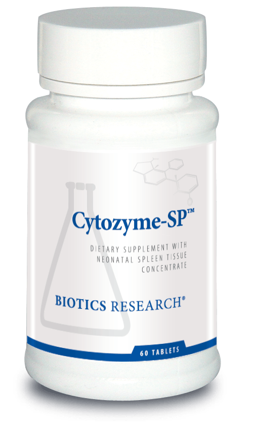 Biotics Research Cytozyme-SP (Spleen) 60 Tablets - VitaHeals.com