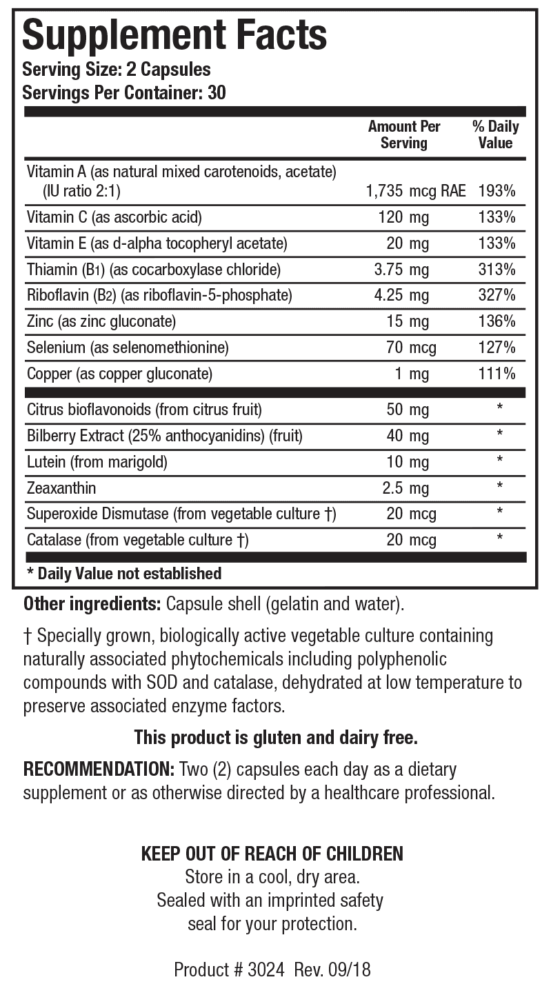 Biotics Research Optic Plus 60 Capsules - VitaHeals.com