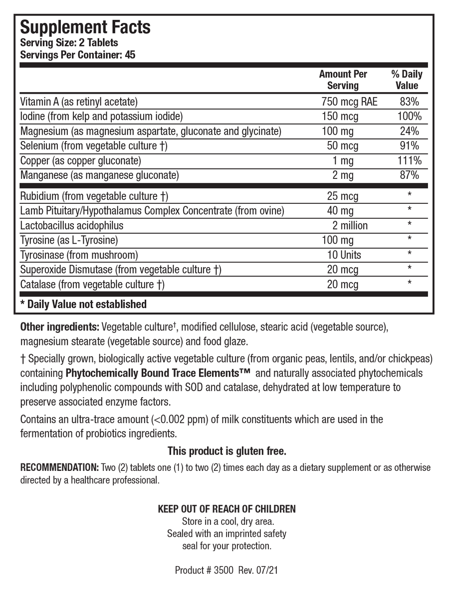 Biotics Research Thyrostim 270 Tablets Pack Of 2 2 Pack - VitaHeals.com