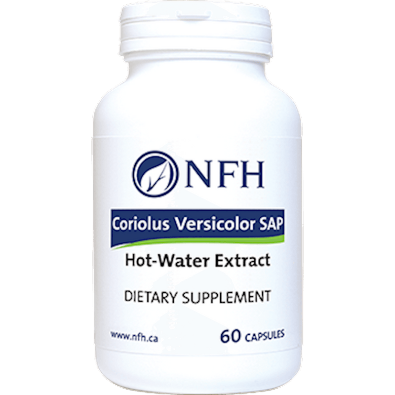 NFH-Nutritional Fundamentals for Health Coriolus Versicolor SAP 60 caps 2 Pack - VitaHeals.com
