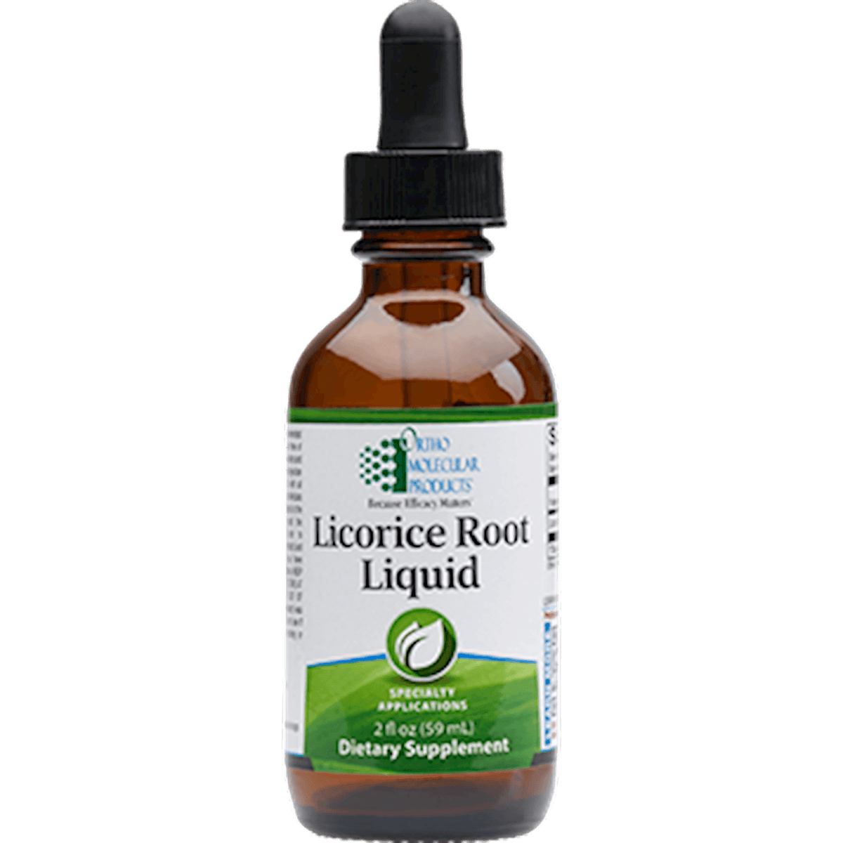 Ortho Molecular Licorice Root Liquid 2 Oz 2 Pack - VitaHeals.com