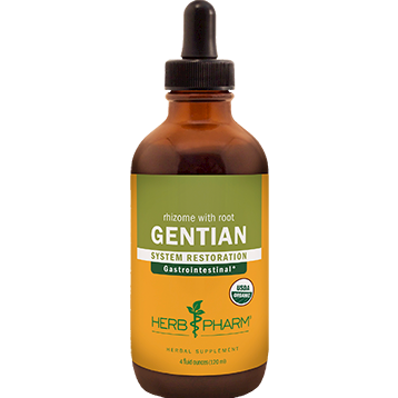 Herb Pharm Gentian 4 Oz - VitaHeals.com