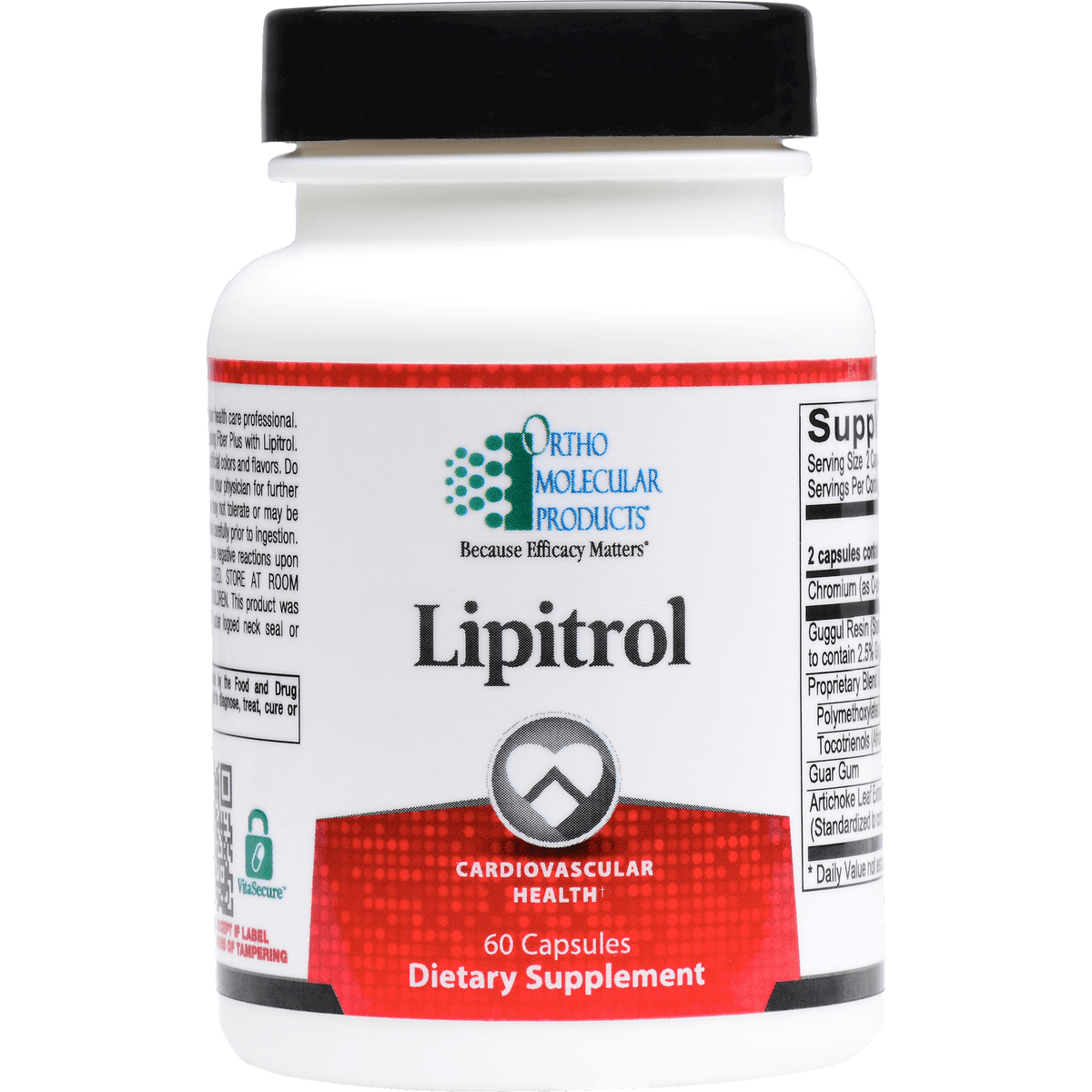 Ortho Molecular Lipitrol 60 Caps 2 Pack - VitaHeals.com