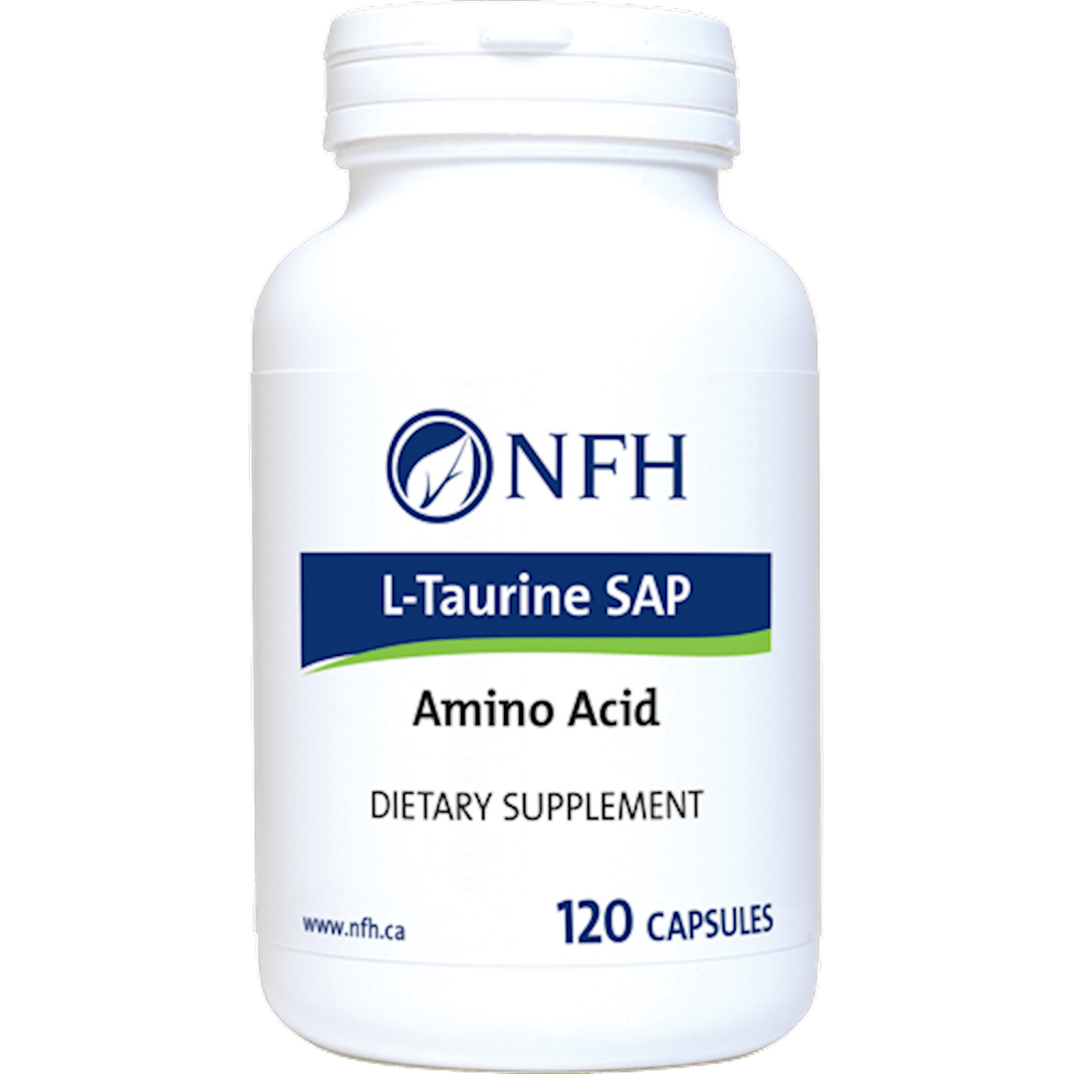 NFH-Nutritional Fundamentals for Health L-Taurine SAP 120 caps 2 Pack - VitaHeals.com