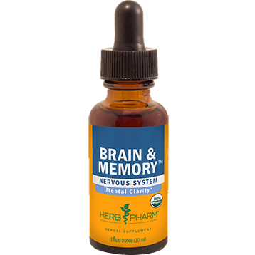 Herb Pharm Brain & Memory Tonic Compound 1 Oz 2 Pack - VitaHeals.com