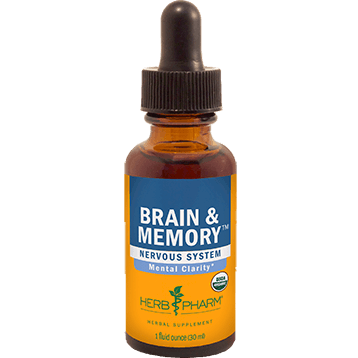 Herb Pharm Brain & Memory Tonic Compound 1 Oz 2 Pack - VitaHeals.com