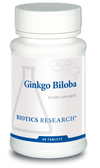 biotics research Ginkgo Biloba 60 Tablets - VitaHeals.com