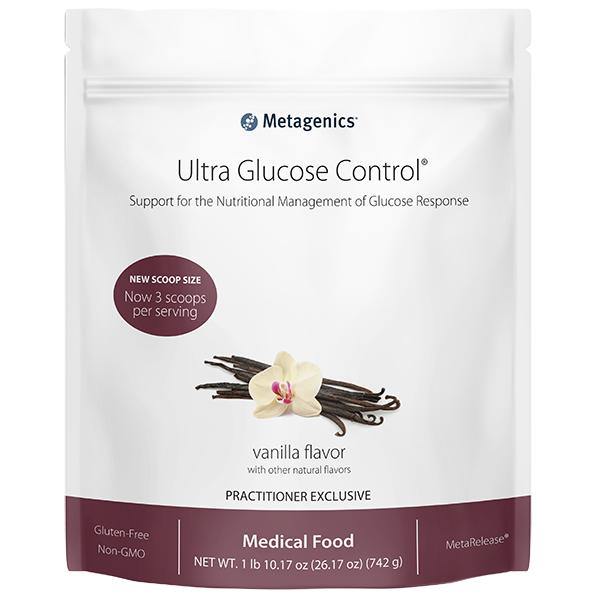 Metagenics Ultra Glucose Control Vanilla 14 serving - VitaHeals.com