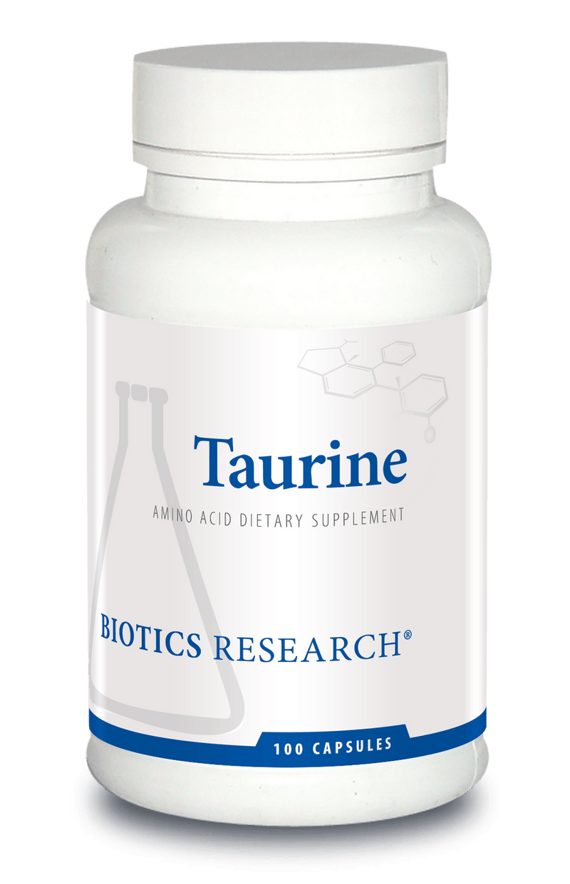 Biotics Research Taurine100 Capsules 2 Pack - VitaHeals.com