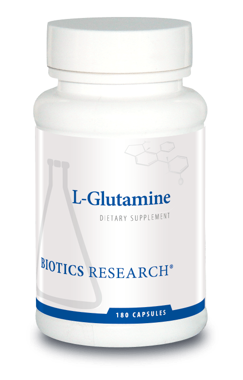 Biotics research L-Glutamine 180 Capsules 2 Pack - VitaHeals.com