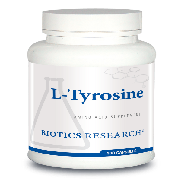 Biotics Research L-Tyrosine 100 Capsules 2 Pack - VitaHeals.com