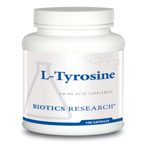 Biotics Research L-Tyrosine 100 Capsules - VitaHeals.com