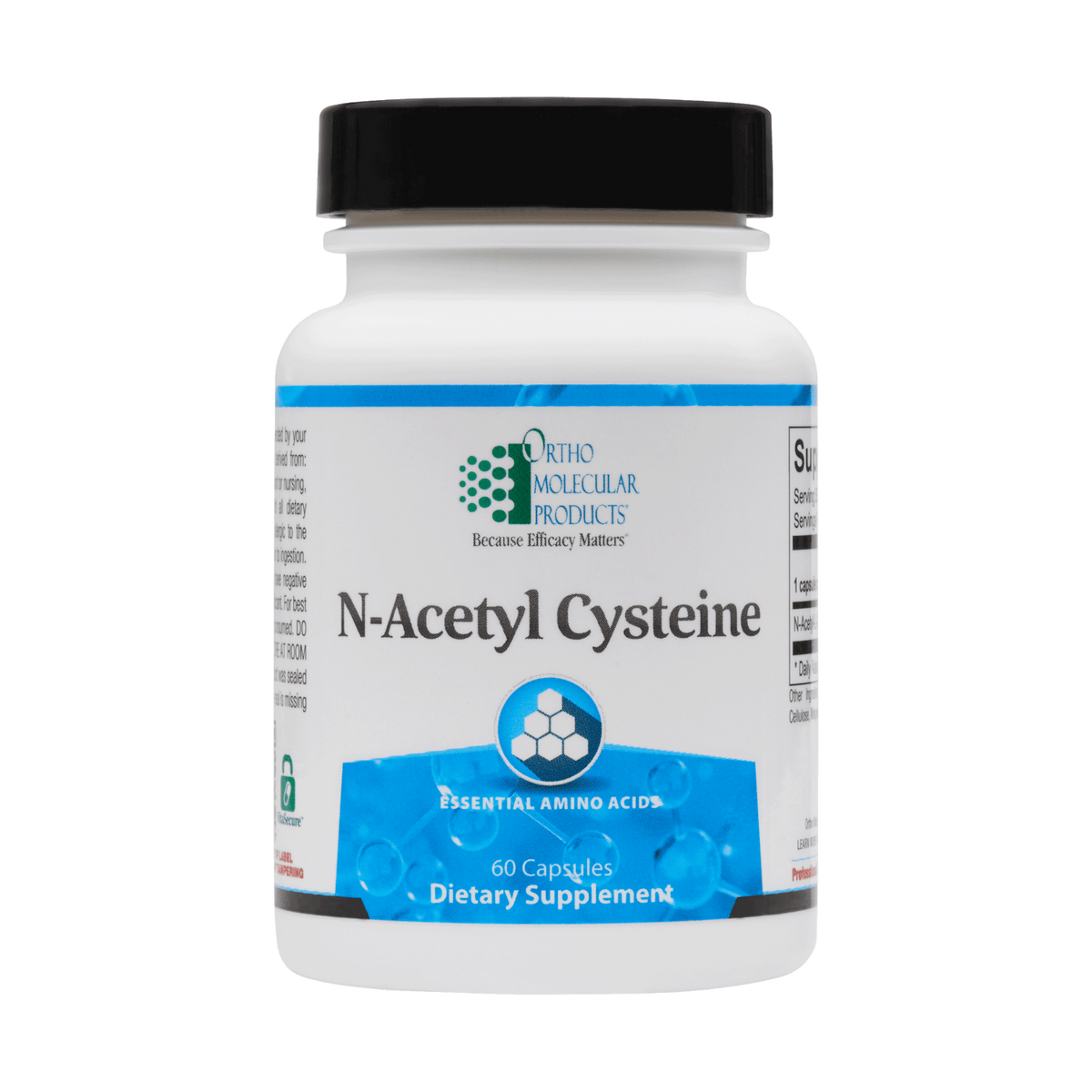 Ortho Molecular N-Acetyl Cysteine 60 Caps 2 Pack - VitaHeals.com