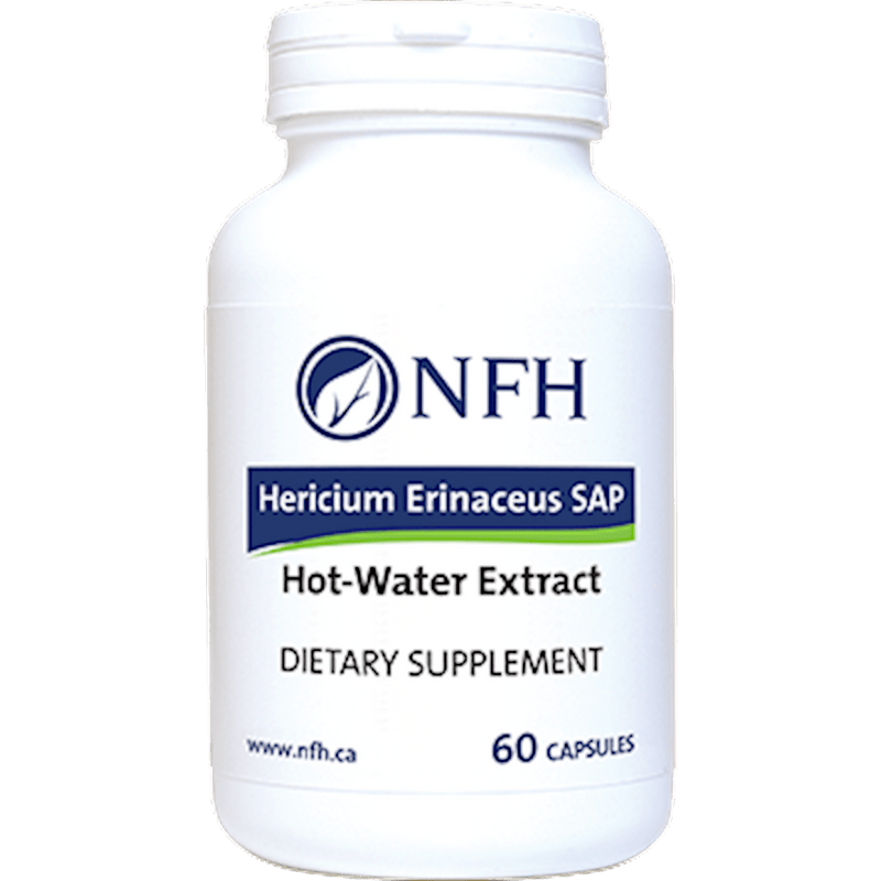 NFH-Nutritional Fundamentals for Health Hericium Erinaceus SAP 60 caps 2 Pack - VitaHeals.com