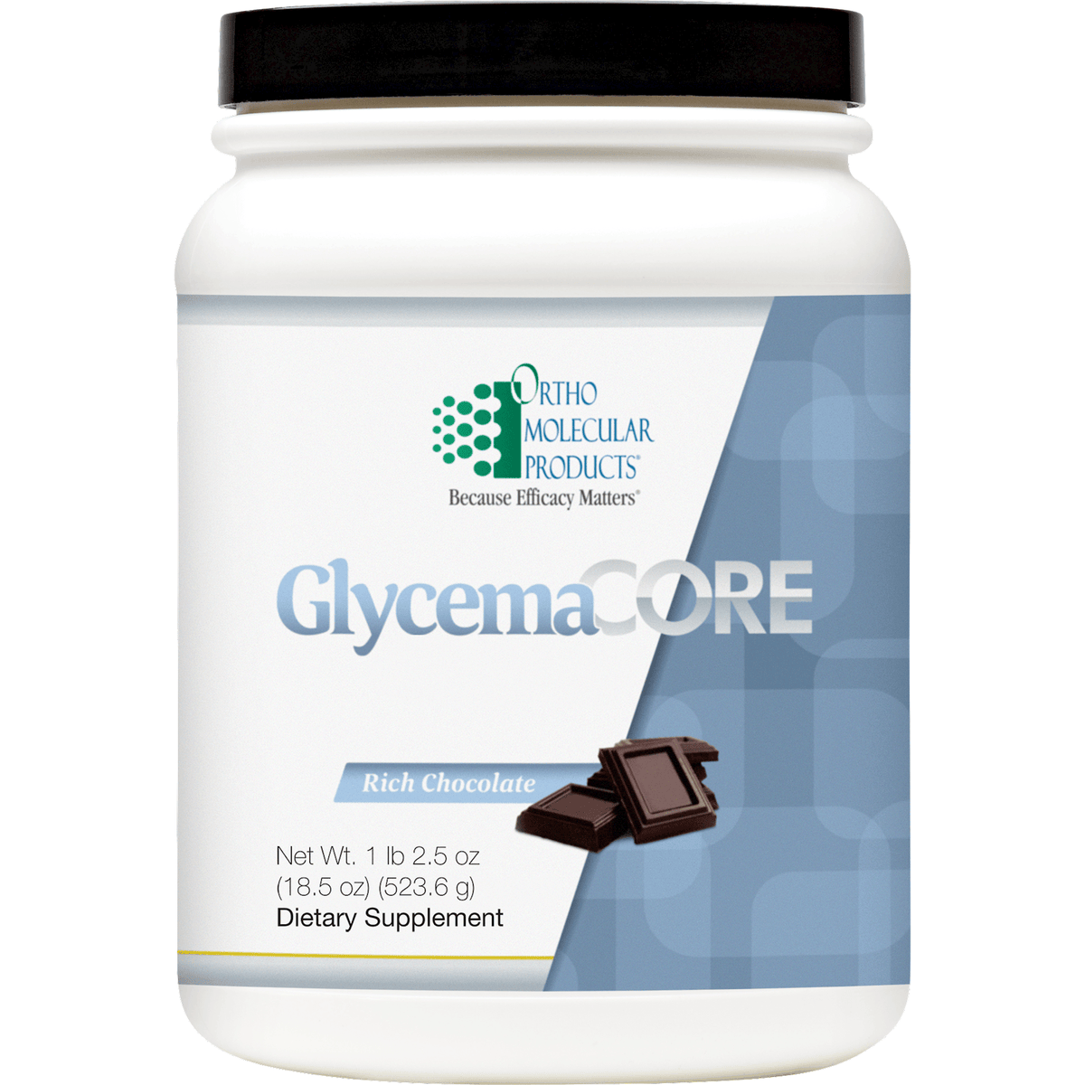 Ortho Molecular Glycemacore Rice Choc 523.6G 2 Pack - VitaHeals.com