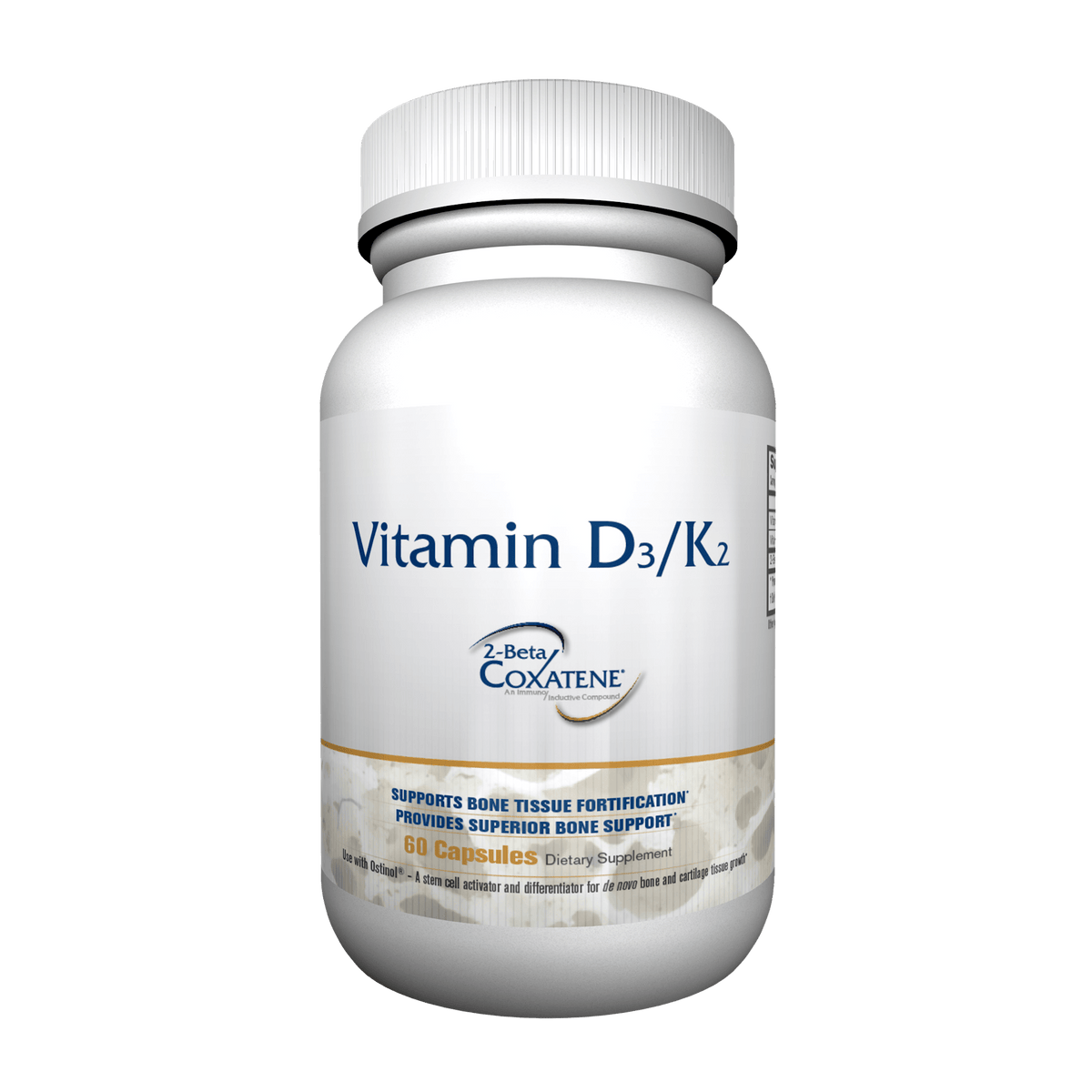 ZyCal Bioceuticals Vitamin D3/K2 60 Caps - VitaHeals.com