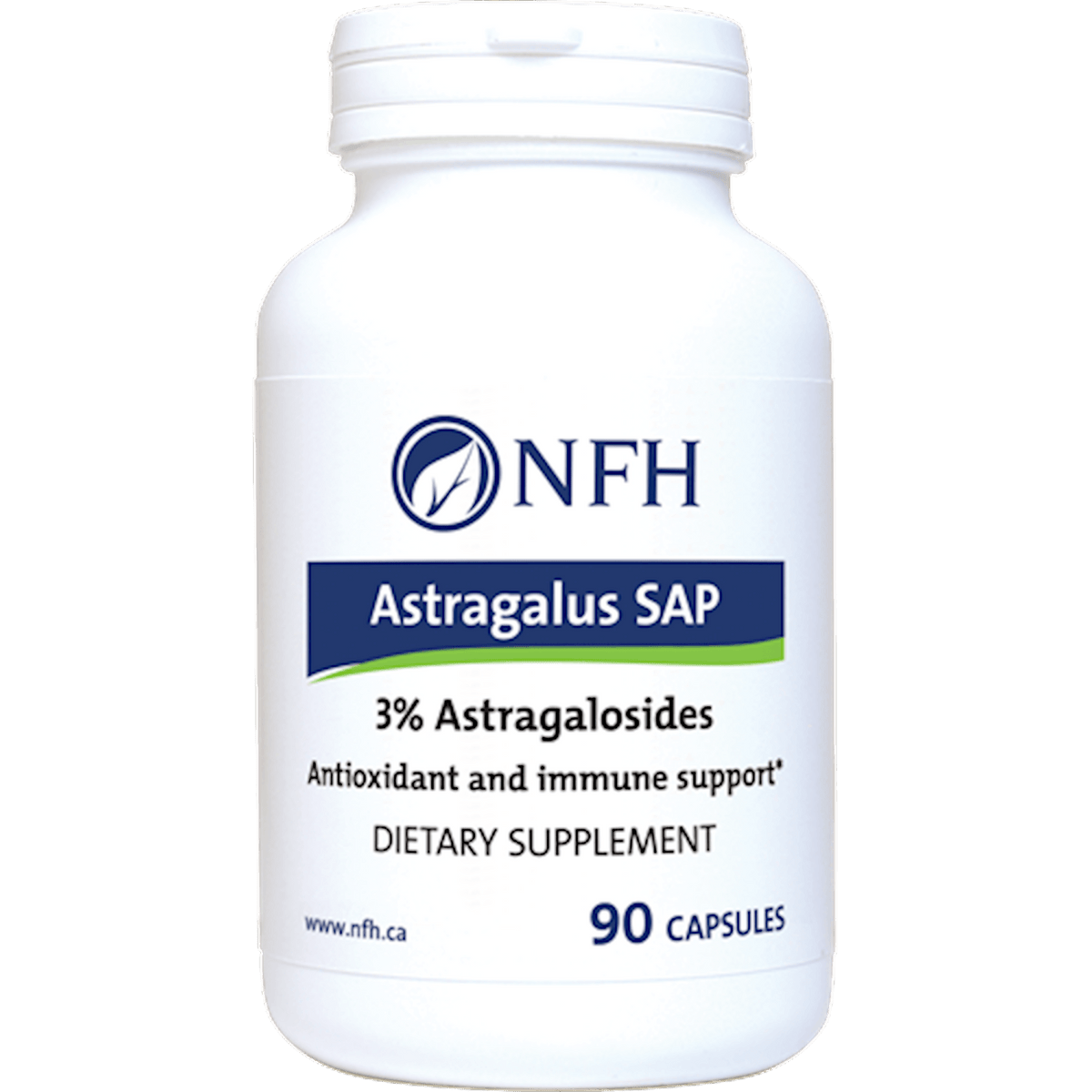 NFH-Nutritional Fundamentals for Health Astragalus 500 MG SAP 90 caps 2 Pack - VitaHeals.com