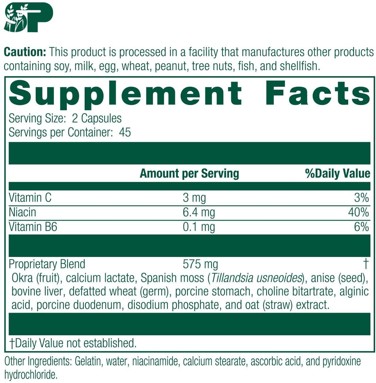 Standard Process Gastrex 4605 90 Capsules by - VitaHeals.com