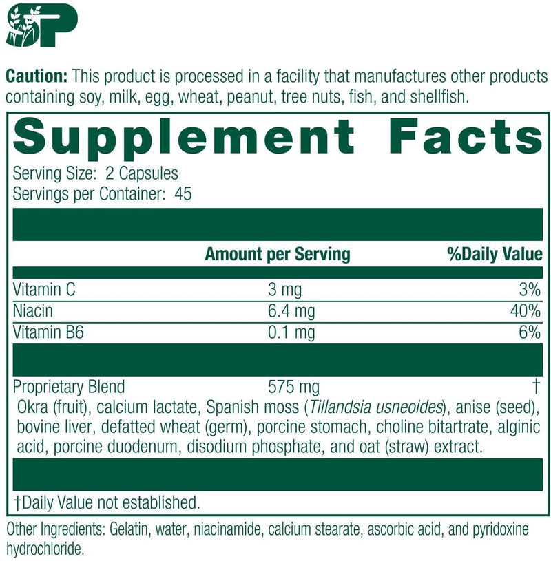 Standard Process Gastrex 4605 90 Capsules by - VitaHeals.com