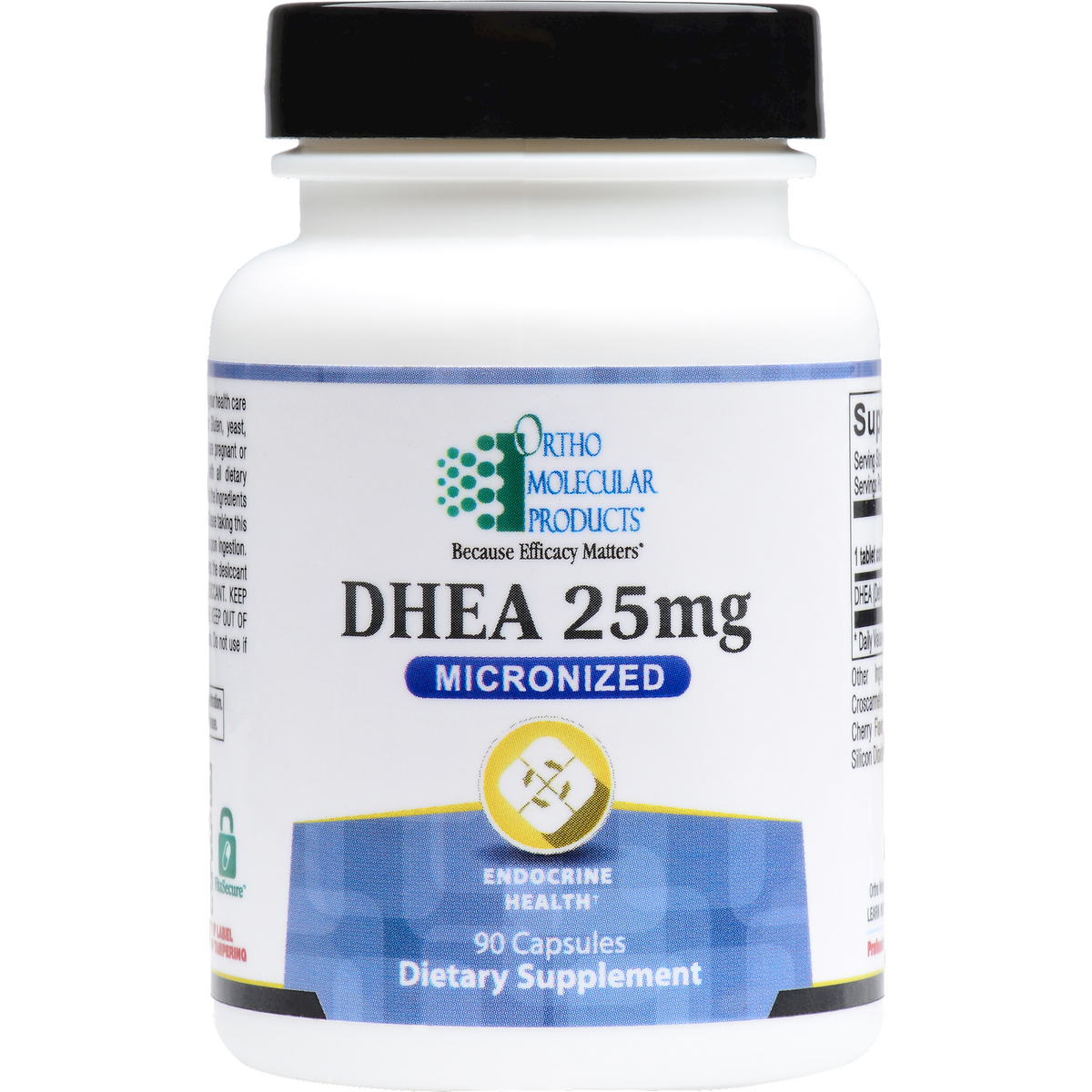 Ortho Molecular Dhea 25Mg 90 Caps - VitaHeals.com