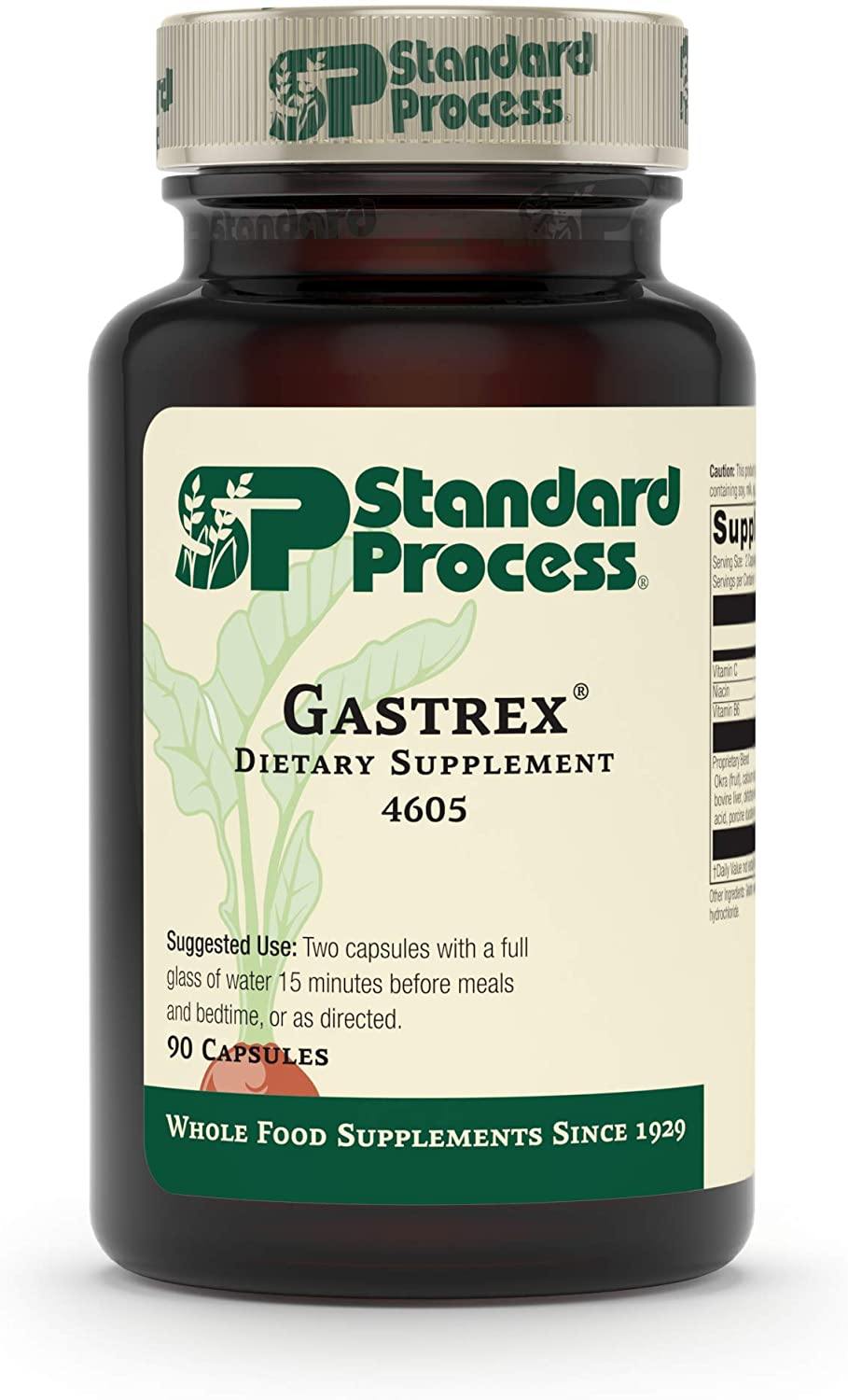 Standard Process Gastrex 4605 90 Capsules by - VitaHeals.com