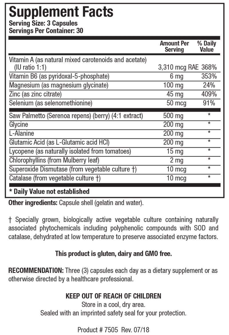 Biotics Research Palmetto-Plus Forte 90 Capsules 2 Pack - VitaHeals.com