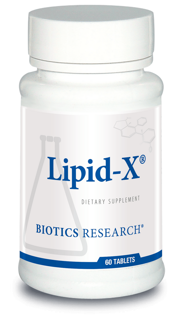 Biotics Research Lipid-X 60 Tablets - VitaHeals.com