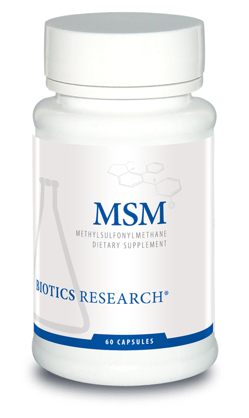 Biotics Research MSM 60 Capsules - VitaHeals.com