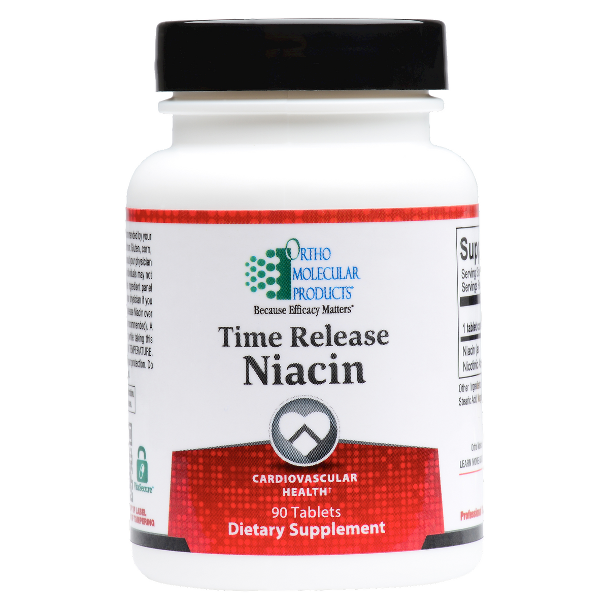 Ortho Molecular Time Release Niacin 90 Tabs - VitaHeals.com